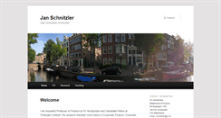 Desktop Screenshot of janschnitzler.com