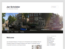 Tablet Screenshot of janschnitzler.com